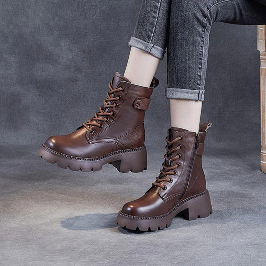 🔥Limited Time 50% OFF🔥Botas ortopédicas de piel cómodas