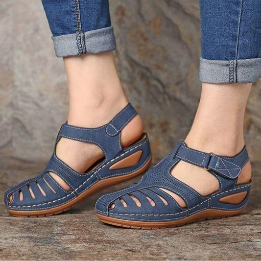 Sandalias de cuero livianas premium