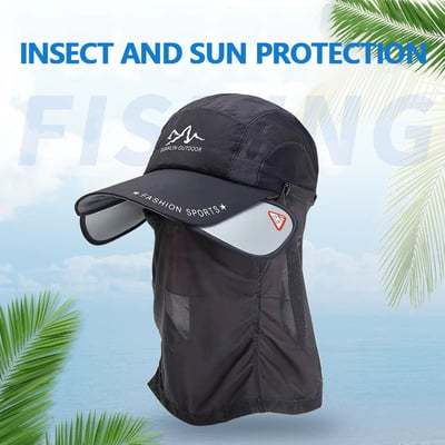 ¿VENTA CALIENTE? Sombrero retráctil para exteriores / pesca / equitación / escalada protector solar