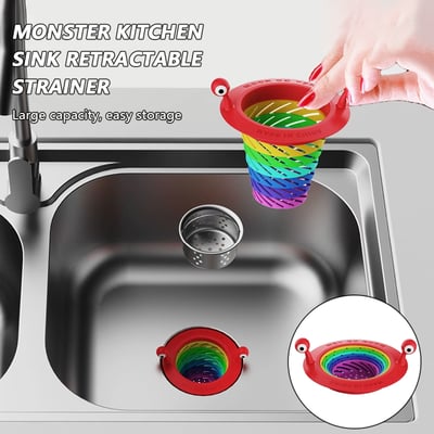 Colador de fregadero de cocina Monster