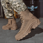 Botas de combate de trabajo antiperforación impermeables al aire libre para hombre Botas del ejército (Envío gratuito)