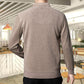 😍[Regalo para hombres] Camisa de punto de 2 piezas de felpa cálida para hombres